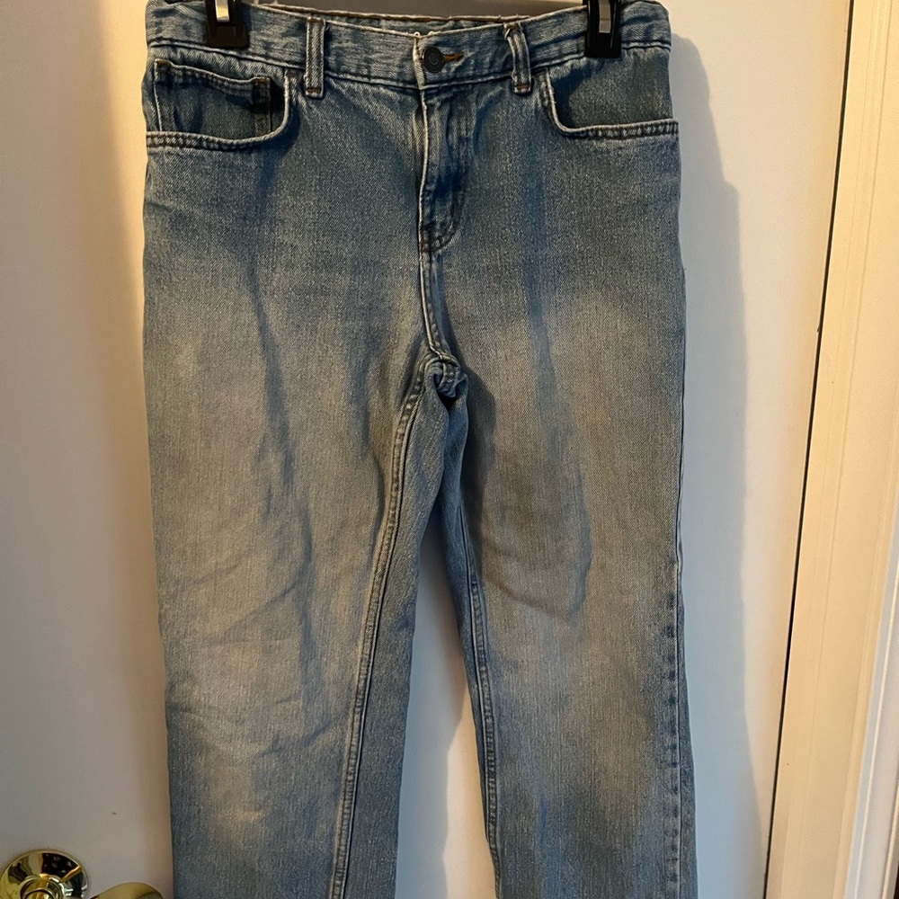 Cat & Jack adjustable waist jesns.  Boys size 16 relaxed straight fit.